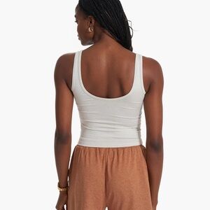 Vuori Halo Essential Tank - Salt Heather - S